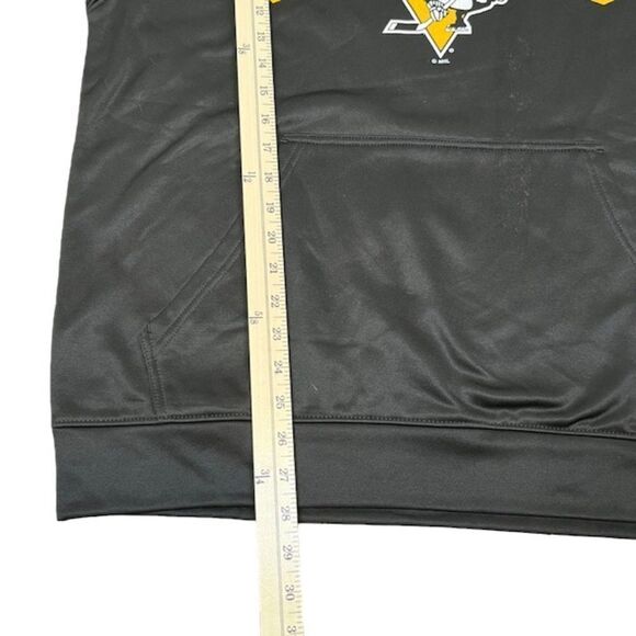 NWOT Pittsburgh Penguins NHL Adidas Performance Hoodie Black Men's Size Large - Picture 4 of 8